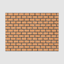 Geeky orange Pixelated Seidenpapier