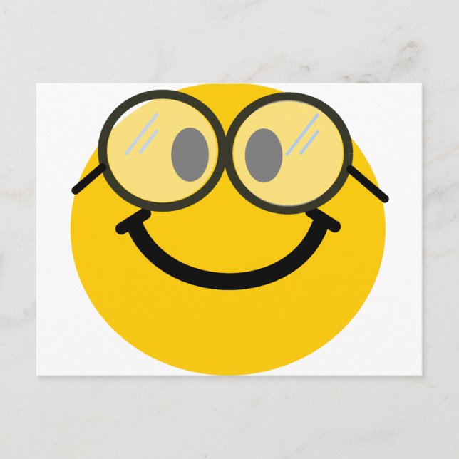 Geeky Postkarte (Vorderseite)