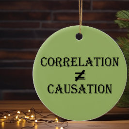 Geeky Scientist Keramikornament