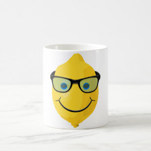 Geeky Zitronen-Kopf-Tasse Kaffeetasse