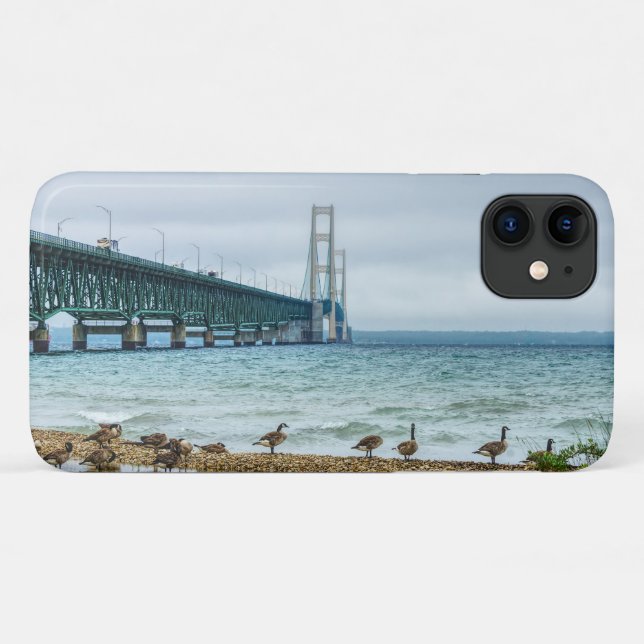 Geese auf Mighty Mac Case-Mate iPhone Hülle (Rückseite (Horizontal))