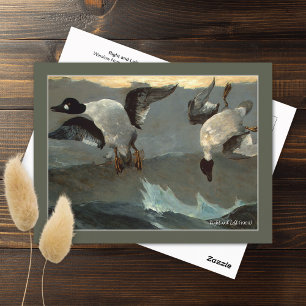 Geese Winslow Homer, Verlassen Postkarte