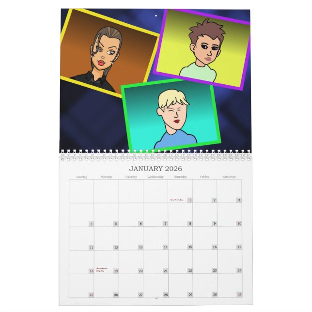Geez calendrier de Louise 2016 (Jan 2026)