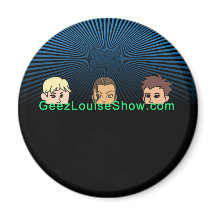 Geez Louise Dark Magnet