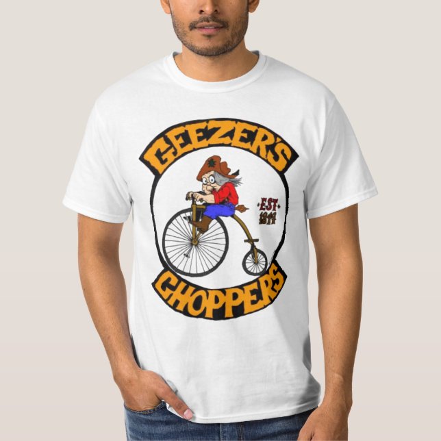 Geezer-Chopper T-Shirt (Vorderseite)