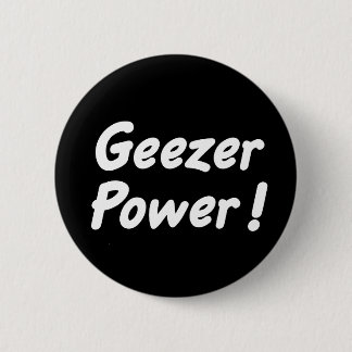 Geezer-Power-Knopf Button