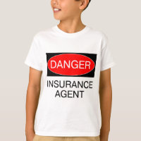 Gefahr - Agent Versicherung Funny T - Shirt Tasse