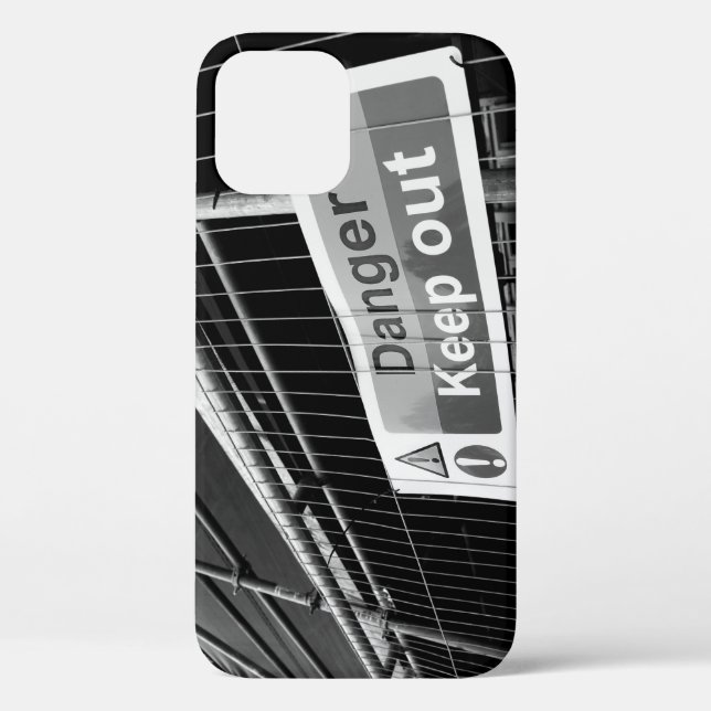 Gefahr Behalt-Out-Zeichen Fall Mate iPhone Fall Case-Mate iPhone Hülle (Rückseite)