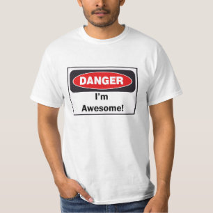 GEFAHR bin ich fantastischer erwachsener T - T-Shirt