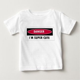 GEFAHR, DASS ICH NIEDLICH BIN BABY T-SHIRT