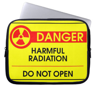 Gefahr der schädlichen Strahlung Laptopschutzhülle