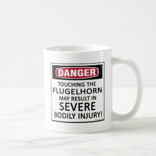 Gefahr Flugelhorn Kaffeetasse