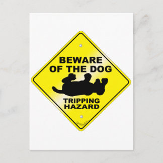 Gefahr für Ausflüge Postkarte