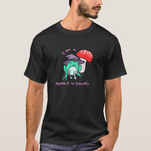 Gefahr für den Frosch der Gesellschaft T-Shirt