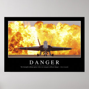 Gefahr: Inspiration Poster