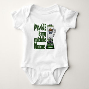 Gefahr ist mein zweiter Vorname Baby Strampler