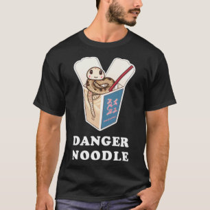 Gefahr Noodle Snake Kinder Schlangen Meme Ball Pyt T-Shirt