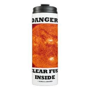 Gefahr! Nukleare Fusion in der Oberfläche der Sonn Thermosbecher
