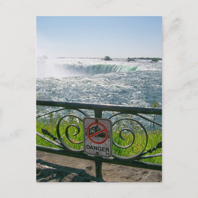 Gefahr? Postkarte (Vorderseite)