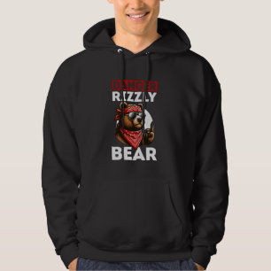 Gefahr Rizzly Bär der Rizzler Funny Rizz Meme für Hoodie