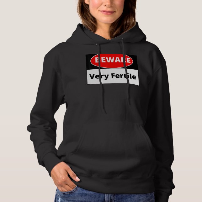 Gefahr sehr schwach hoodie (Vorderseite)