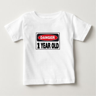 Gefahr Zeichen 1 Jahr alt Baby T-shirt