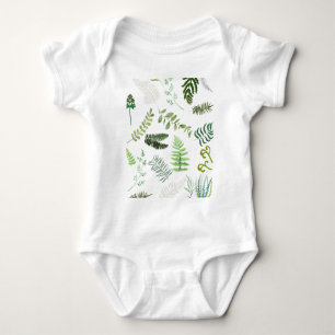 gefährdete Ferns Baby Strampler