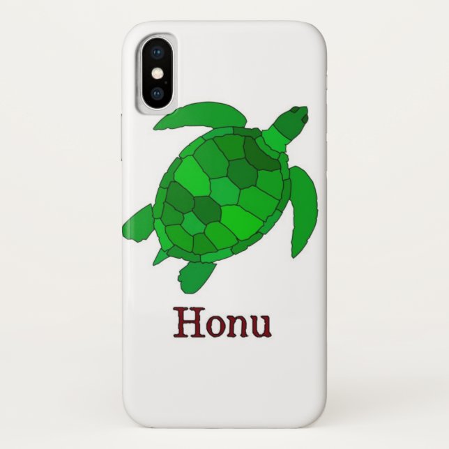 Gefährdete Grüne Hawaiianische Meeresschildkröte Case-Mate iPhone Hülle (Rückseite)