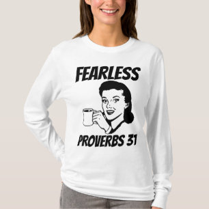 GEFÄHRDETE PROVERBS 31 RETRO HOUSEWIFE T - Shirt