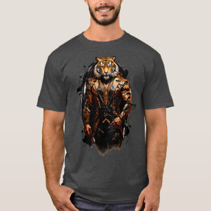 Gefährdete Tiere Bengal Tiger Farrok T-Shirt