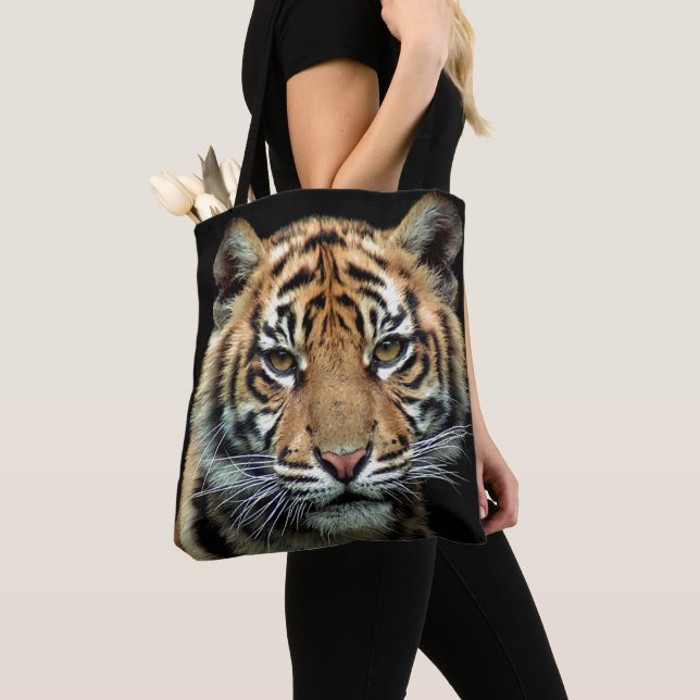 Gefährdeter Tiger CUB Tasche (Von Nahem)