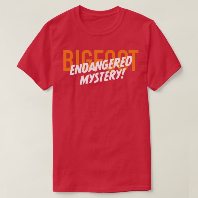 gefährdetes Geheimnis T-Shirt (Design vorne)