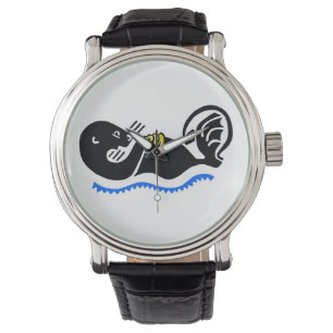 gefährdetes Tier - Cooles Meer - OTTER - Wildtiere Armbanduhr
