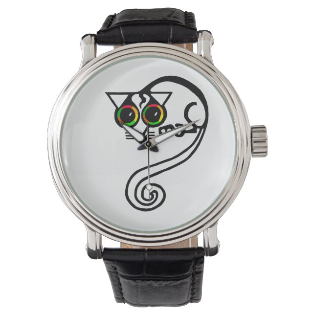 Gefährdetes Tier - Cooles POSSUM- Armbanduhr (Vorderseite)