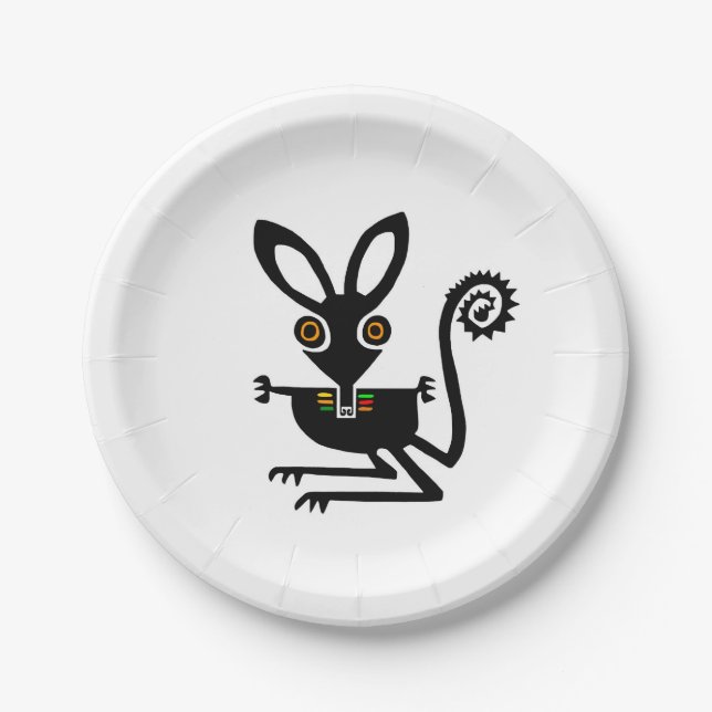 Gefährdetes Tier - Niedliche Aussie BILBY - Party Pappteller (Vorderseite)