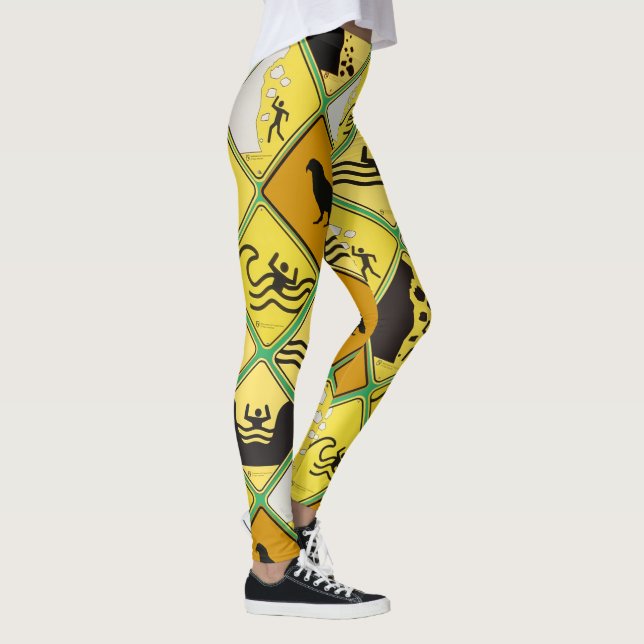 Gefahren der neuseeländischen Leggings! Leggings (Rechts)