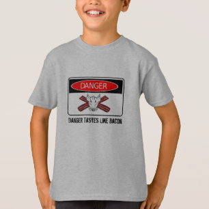 Gefahren mögen Bacon T-Shirt
