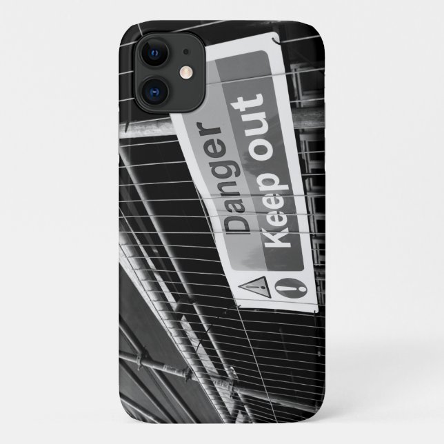 Gefahrenhinweis Behalten Case-Mate iPhone Hülle (Rückseite)