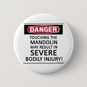 Gefahrenmandoline Button