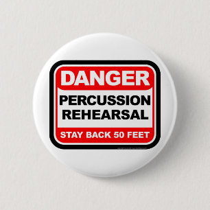 GefahrenSchlagzeug-Probe Button
