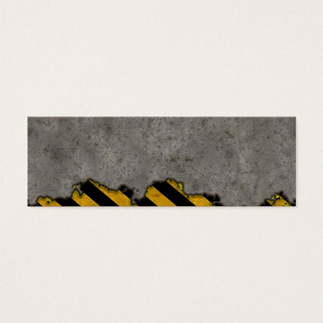 Gefahrenstreifen Stone Texture (Vorderseite)