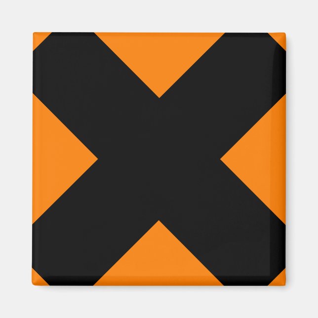 Gefahrensymbol Magnet (Vorne)