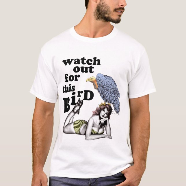 Gefahrenvogel! T-Shirt (Vorderseite)