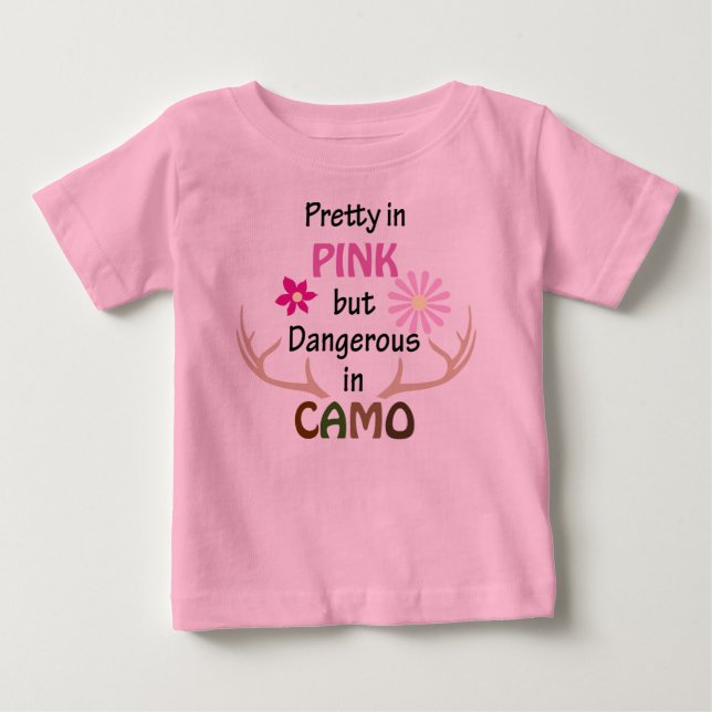Gefährlich für die Camouflage Baby T-shirt (Vorderseite)