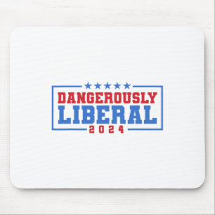 Gefährlich liberale Schwäche Versagt Stimmabgabe Mousepad