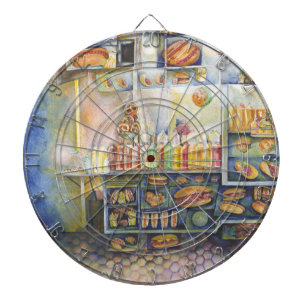 gefährlich Nah Dartscheibe