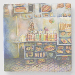 gefährlich Nah zum Spaß Steinuntersetzer