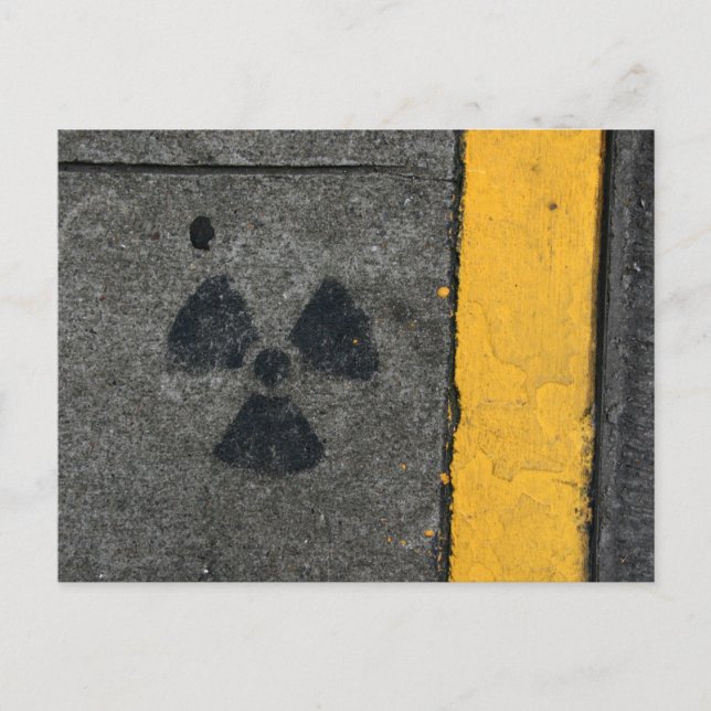 gefährlich postkarte (Vorderseite)