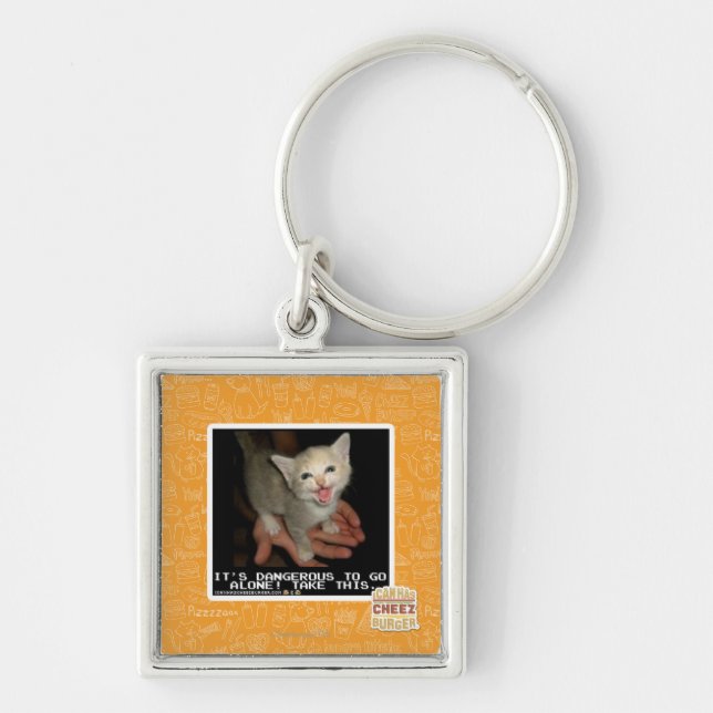 Gefährlich Schlüsselanhänger (Vorne)