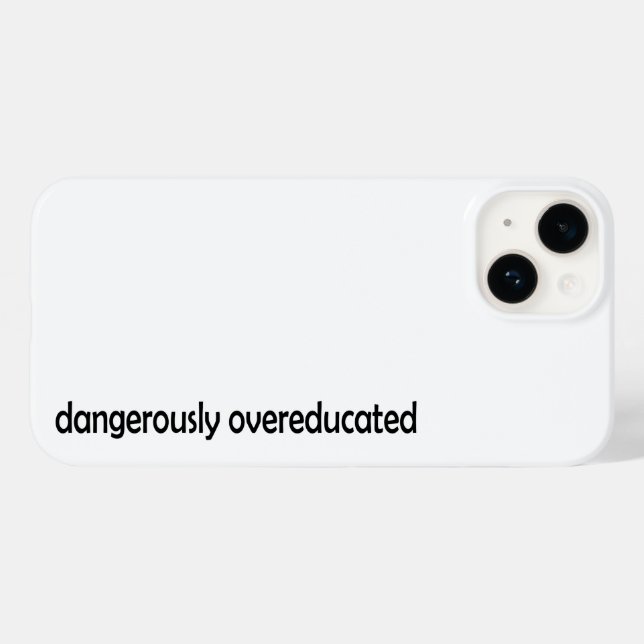 gefährlich übergebildet Case-Mate iPhone 14 hülle (Rückseite (Horizontal))